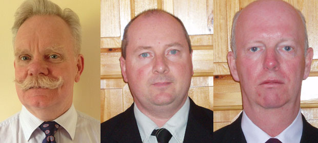 Dr.John Williams, Pathology Department and David Carty and John McElhinney, Risk Management Department, Sligo Regional Hospital.