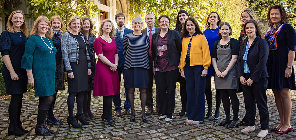 Members of the Irish Medication Safety Network at their Nov 2017 conference in Farmleigh House, Phoenix Park
